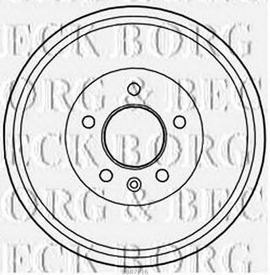 BORG & BECK bbr7216 -